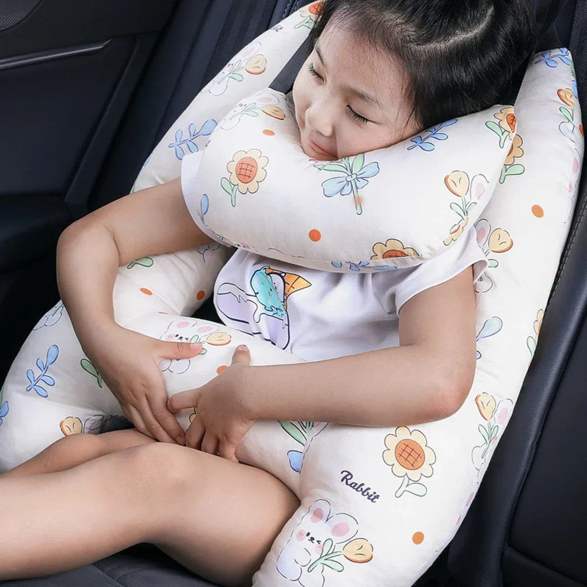 Mom, Pls Buy™ Ultra-Soft Car Seat Pillows with Secure Belt